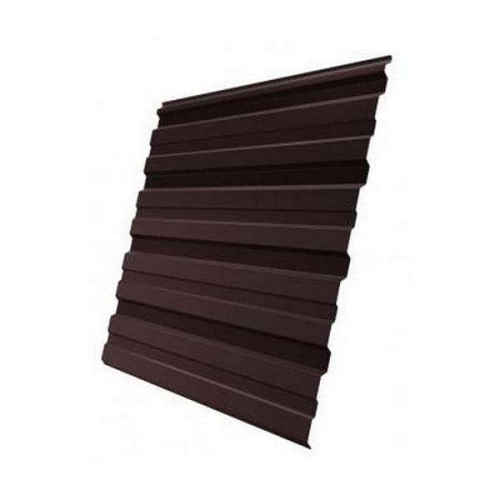 Профнастил С10 RAL 8017 шоколадно-коричневый 0,3 мм