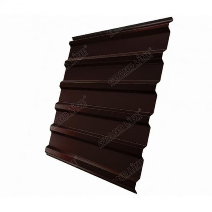 Профнастил С20 RAL 8017 шоколадно-коричневый Полиэстер