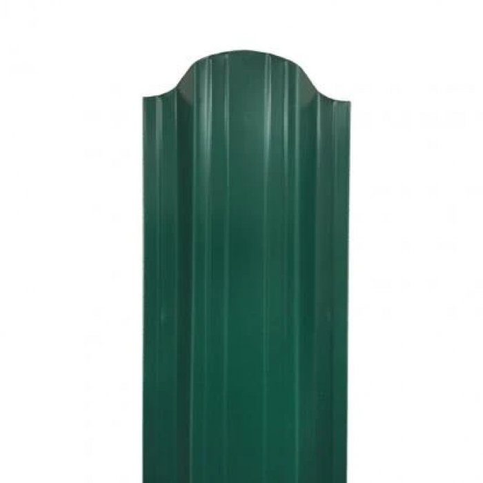 Штакетник П-образный длина 2 м Зеленый