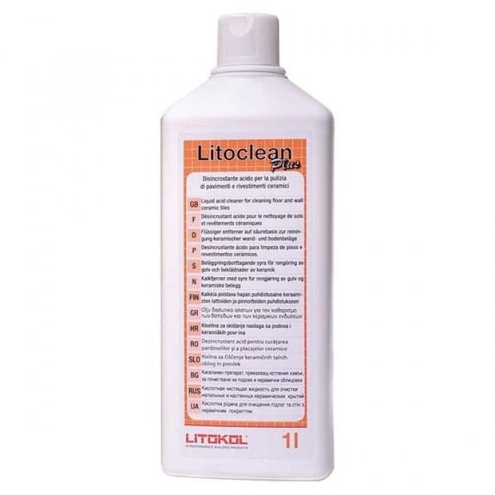 Очиститель кислотный Litokol Litoclean Plus для фасада, для пола, для стен 1 кг