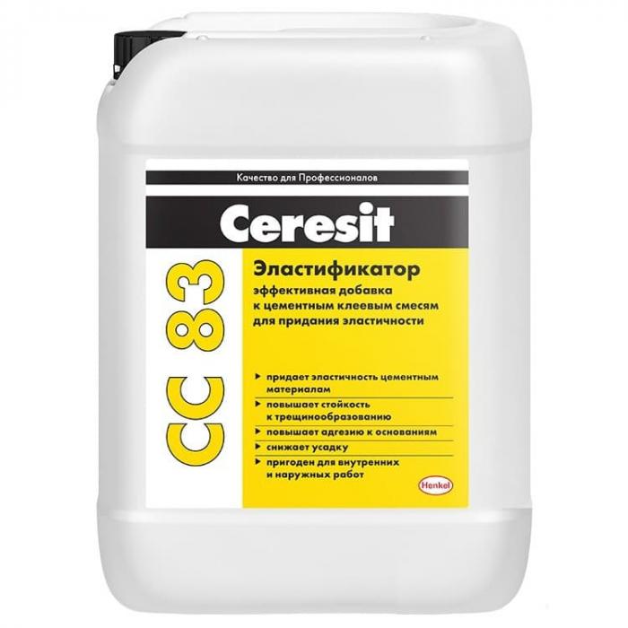 Добавка для сухих смесей (Эластификатор цементных растворов) Ceresit CC 83 5 л