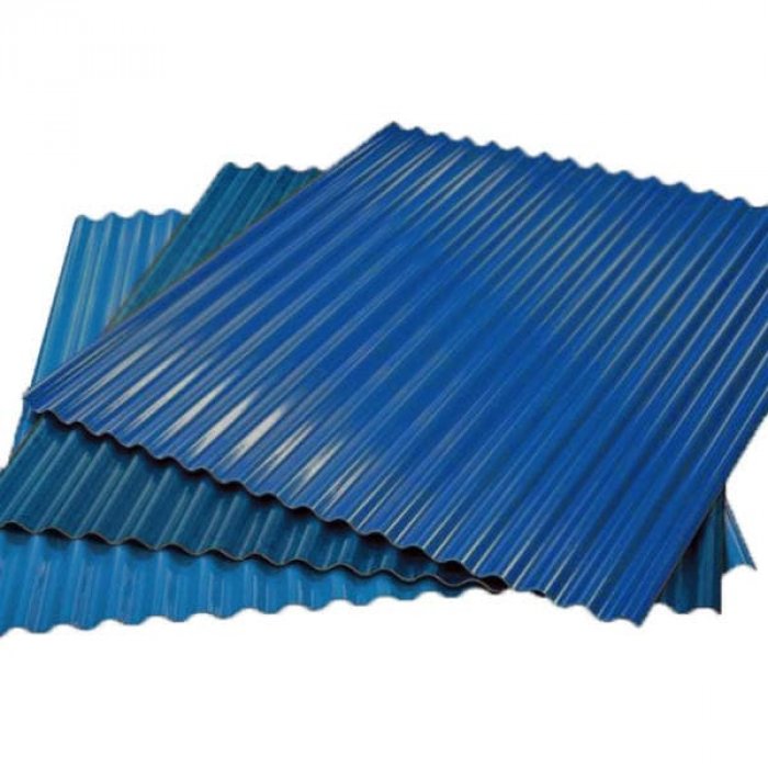 Гофрированный лист (гофролист) С15 RAL 5005 сигнальный синий 0.4 мм
