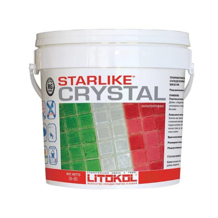 Затирка эпоксидная Litokol Litochrom Starlike C.350 Crystal для швов 2,5 кг