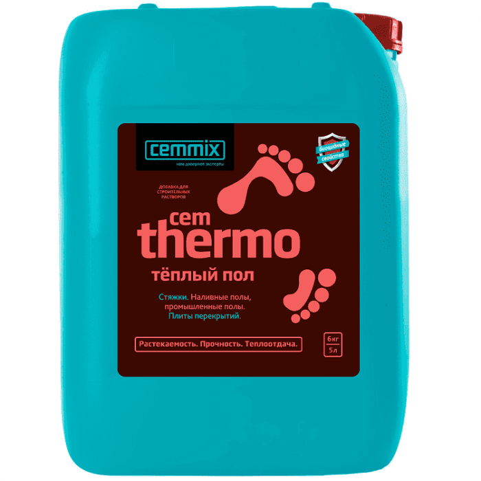 Добавка Cemmix Cem Thermo для теплых полов 5 л