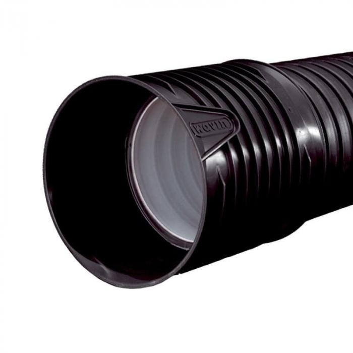 Труба Wavin X-Stream SN8 250 мм гофрированная раструбная