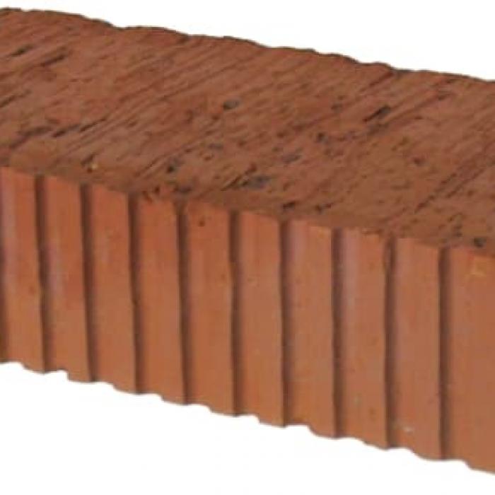 Кирпич строительный керамический полнотелый рифленый красный 250*120*65 Кашира