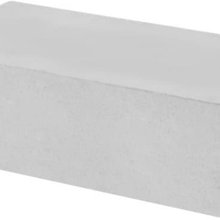 Кирпич строительный керамический полнотелый гладкий силикатный белый 250*120*88 Петушки