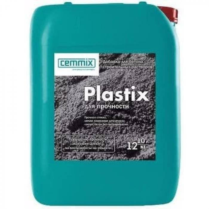Пластификатор Cemmix Plastix для цементного раствора, для бетона 10 л