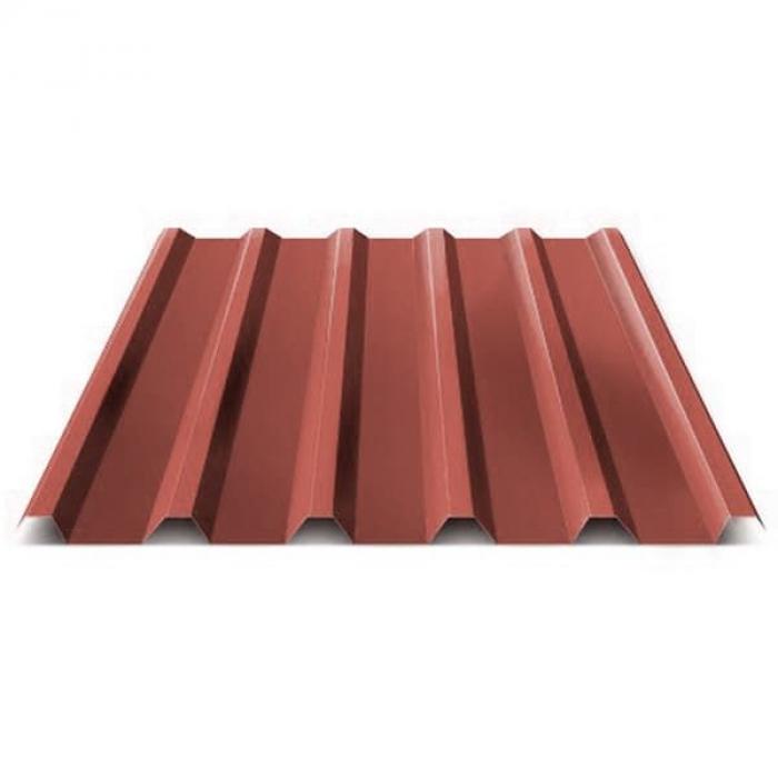 Профнастил для крыши НС44 RAL 8017 шоколадно-коричневый 0.75 мм