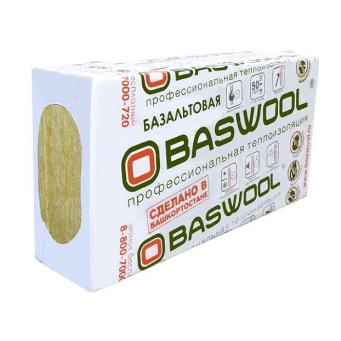 Утеплитель Baswool базальтовый Вент Фасад 80 1200*600*100 мм